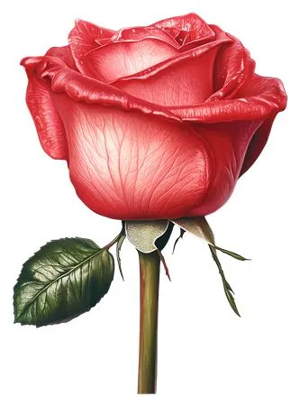 ������ɫõ�廨�ͻ���Ҷ��PNG���ͼ