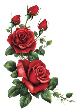 ��ɫõ�廨����ҶPNG���ͼ