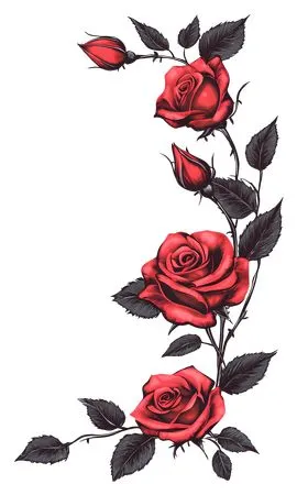 ��ɫõ�廨����ҶPNG���ͼ