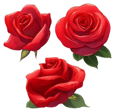 ������ɫõ�廨�ͻ���Ҷ��PNG���ͼ