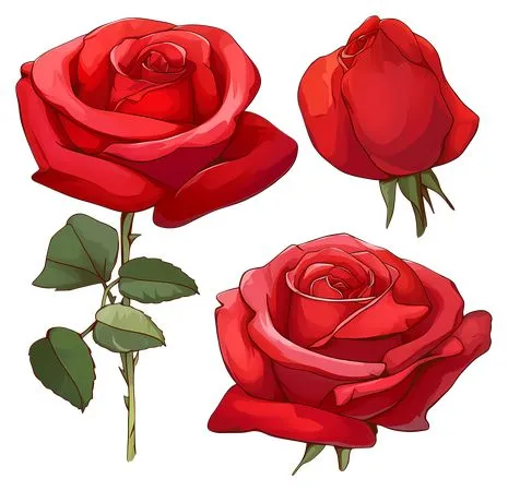 ������ɫõ�廨�ͻ���Ҷ��PNG���ͼ