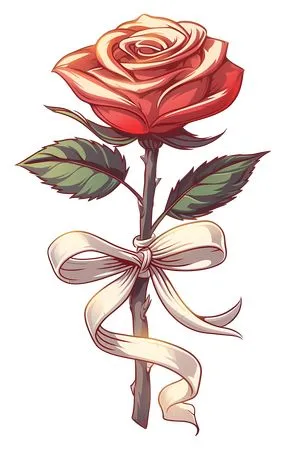 ��ɫõ�廨����ҶPNG���ͼ