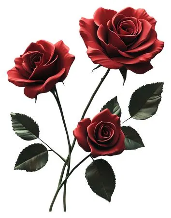 ������ɫõ�廨�ͻ���Ҷ��PNG���ͼ