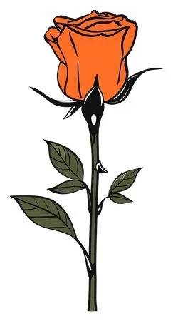 ��ɫõ�廨����ҶPNG���ͼ