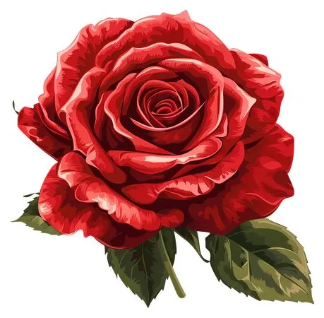 ��ɫõ�廨����ҶPNG���ͼ