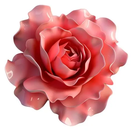 ���ź�ɫõ�廨�廭PNG���ͼ