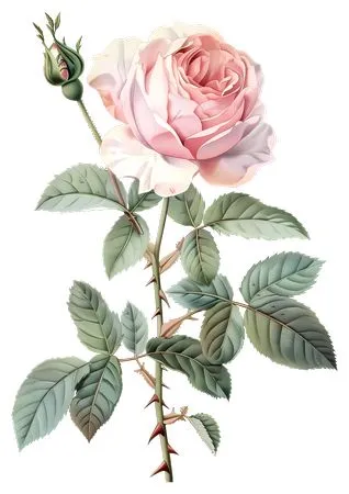 ʢ����ɫõ�廨PNG���ͼ