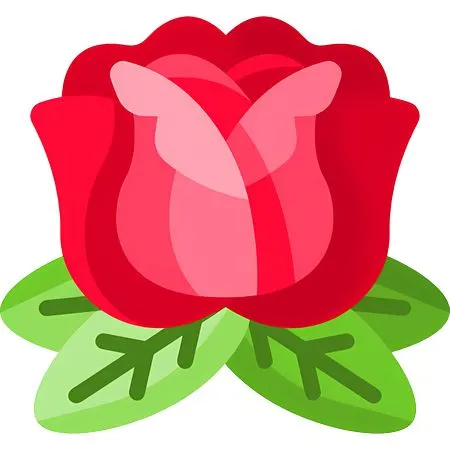 ������ɫõ�廨����ҶPNG���ͼ