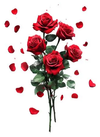 ��ɫõ�廨��Ʈ�仨��PNG���ͼ