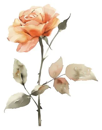 ʢ����ɫõ�廨PNG���ͼ