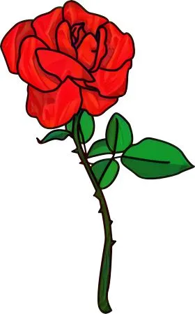 ��ɫõ�廨����Ҷ�廭PNG���ͼ