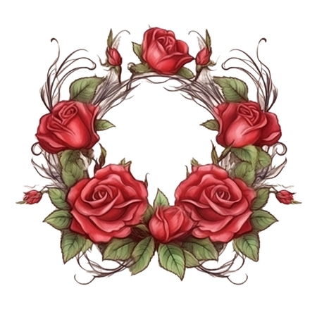 ������Ҷ��õ�廨��PNG���ͼ