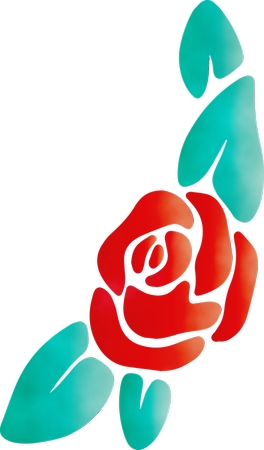 ��Ҷ��õ�������廭PNG���ͼ