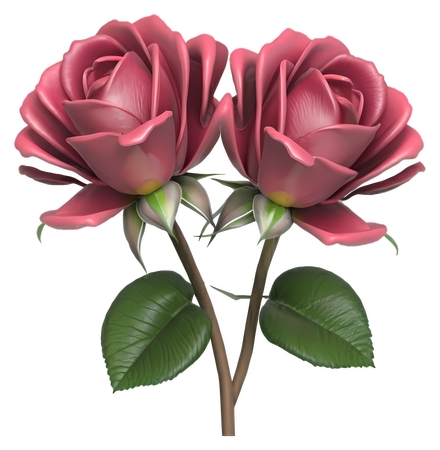 ��Ҷ��õ�廨��廭PNG���ͼ