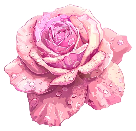 ��ˮ��������ɫõ�廨PNG���ͼ