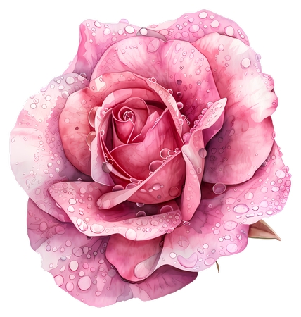 ������ˮ��¶���ɫõ�廨PNG���ͼ