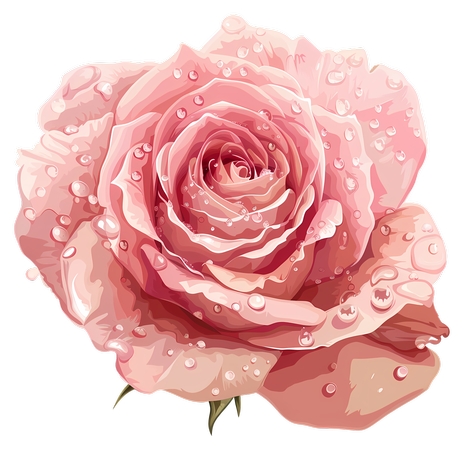 ¶���ɫõ�廨��д��ͼPNG���ͼ