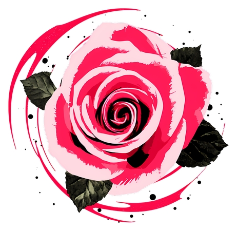 ������ɫõ�廨PNG���ͼ