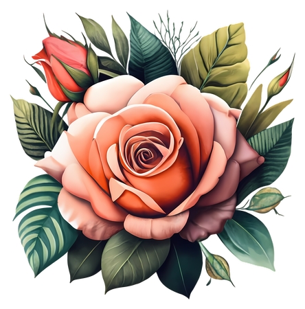 ����Ҷ����õ�廨��PNG���ͼ