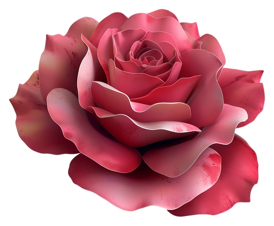 3D������ɫõ�廨PNG���ͼ