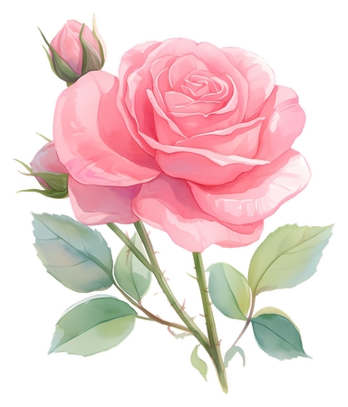 ������ɫõ�廨PNG���ͼ