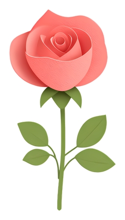 ����Ҷ��ɫõ�廨PNG���ͼ