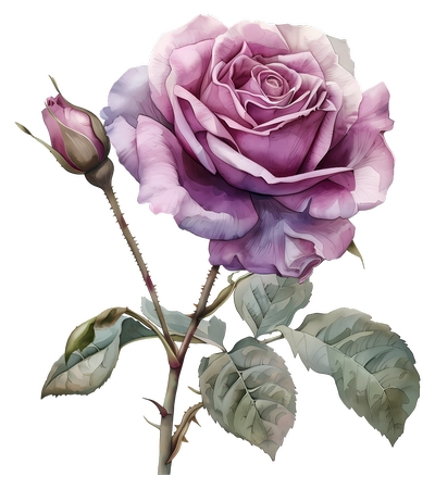 ˮ��������ɫõ�廨PNG���ͼ