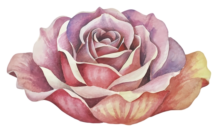 ������ɫõ�廨�廭PNG���ͼ