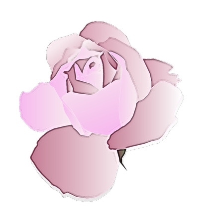 ��ͷ�ɫõ�廨�廭PNG���ͼ