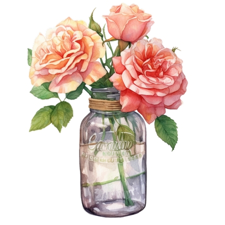 ������������˷�ɫõ�廨PNG���ͼ