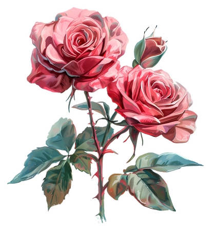 ������ɫõ�廨�廭PNG���ͼ