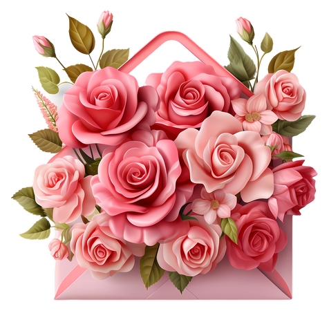 ���ⳡ�Ϸ�ɫõ�廨��PNG���ͼ