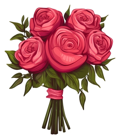 ���ŷ�ɫõ�廨���廭PNG���ͼ