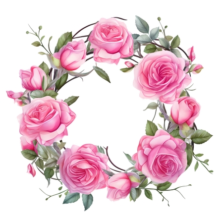 ���ŷ�ɫõ�廨���廭PNG���ͼ