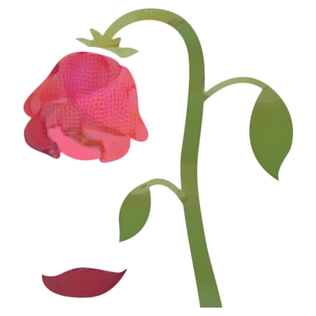 �����Ȼ˥�ܿ�ή��ɫõ�廨PNG���ͼ