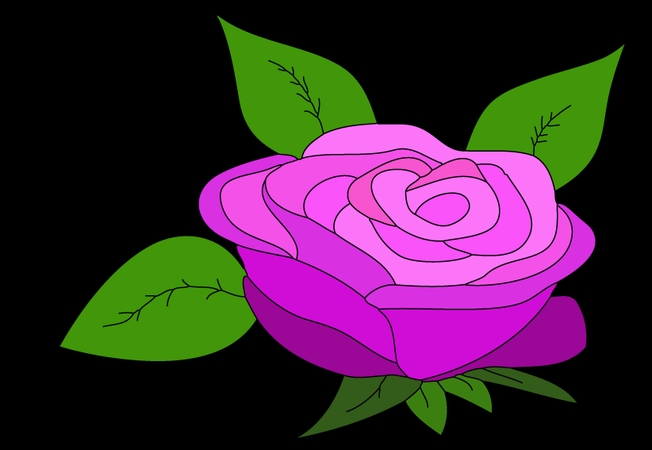 ��ɫõ�廨��ͨ�廭PNG���ͼ