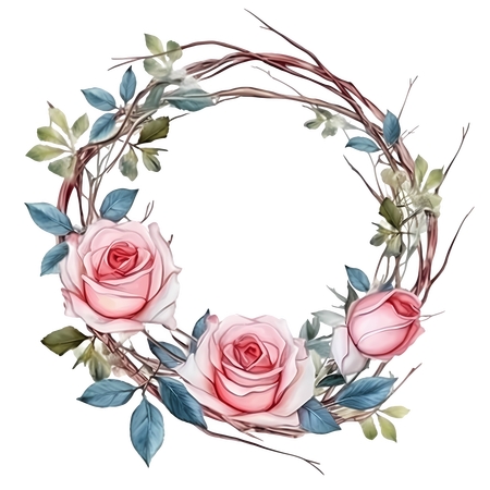 ��ɫõ�廨�ܻ���װ��PNG���ͼ