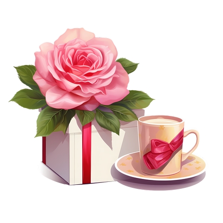 ���˽���Ʒ�з�ɫõ�廨�ͱ���PNG���ͼ