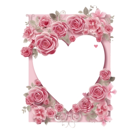 ���η�ɫõ�廨���PNG���ͼ