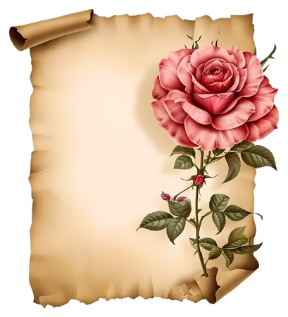 ����ɫõ�廨װ�ιŶ�ֽPNG���ͼ