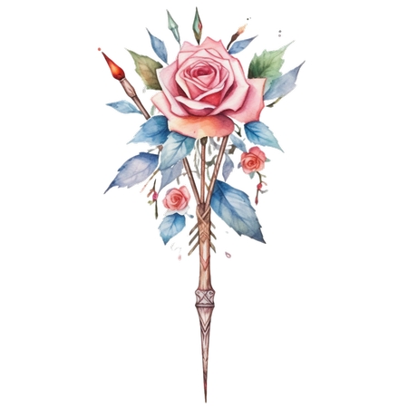 ˮ��õ�廨�ͼ�ͷ�������PNG���ͼ