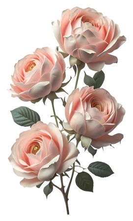 ���·�ɫõ�廨���廭PNG���ͼ