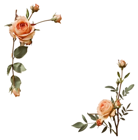 װ���ô���ɫ��õ�廨֦��PNG���ͼ