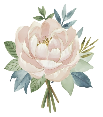 ����ˮ��õ�廨��廭PNG���ͼ