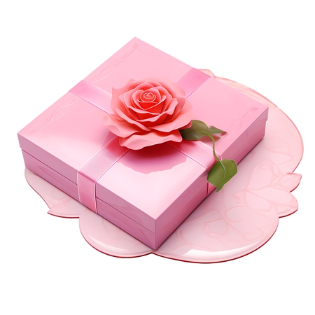 ��װ��õ�廨�ķ�ɫ��Ʒ��PNG���ͼ