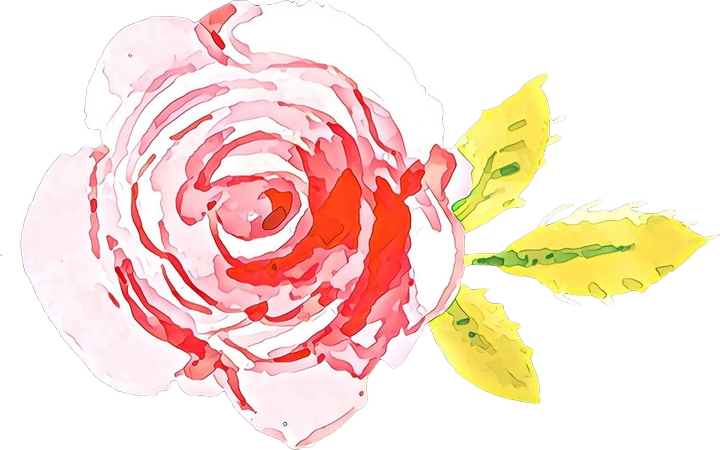 ��ɫõ�廨ˮ�ʲ廭PNG���ͼ