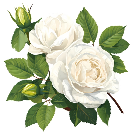 ����Ҷ�İ�õ�廨��PNG���ͼ