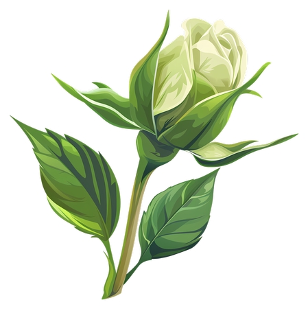 ����Ҷ�İ�õ�廨��PNG���ͼ