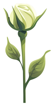 ���̾���Ҷ�ӵİ�õ�廨��PNG���ͼ