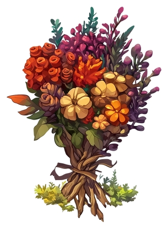 Deadwood Bouquet - ��ʻ����廭PNG���ͼ
